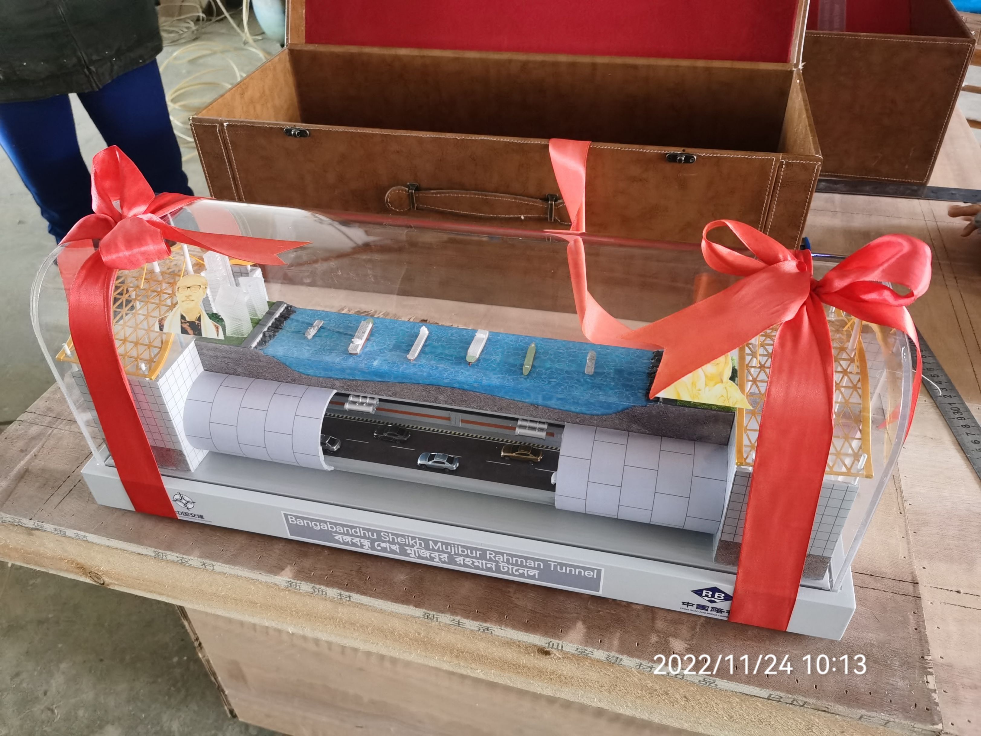 隧道实体沙盘模型