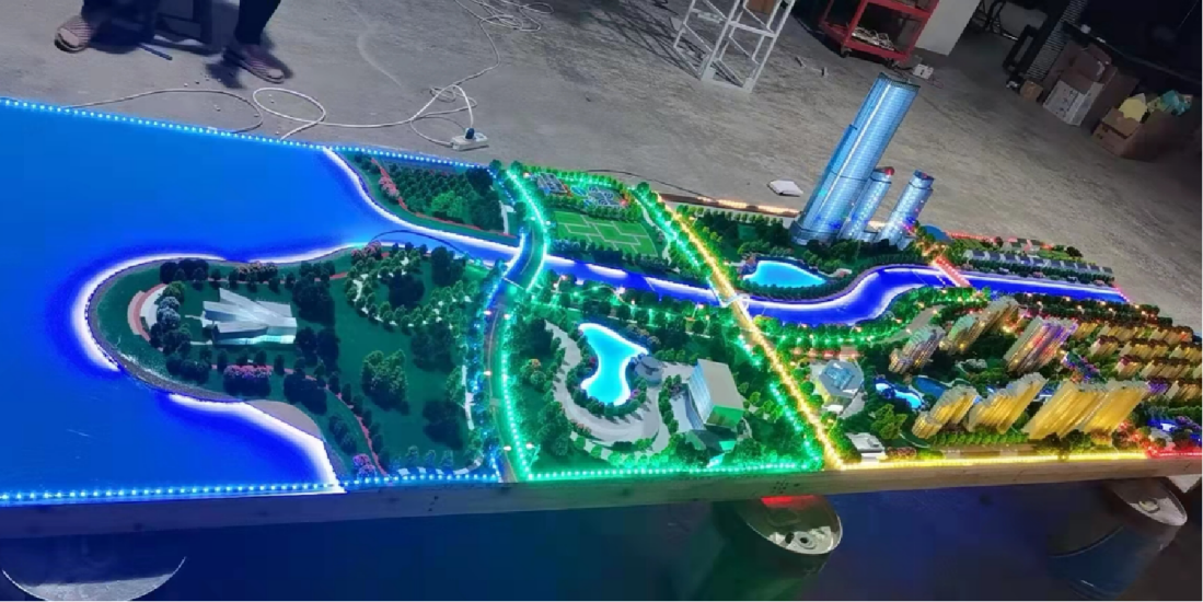 房建实体沙盘模型
