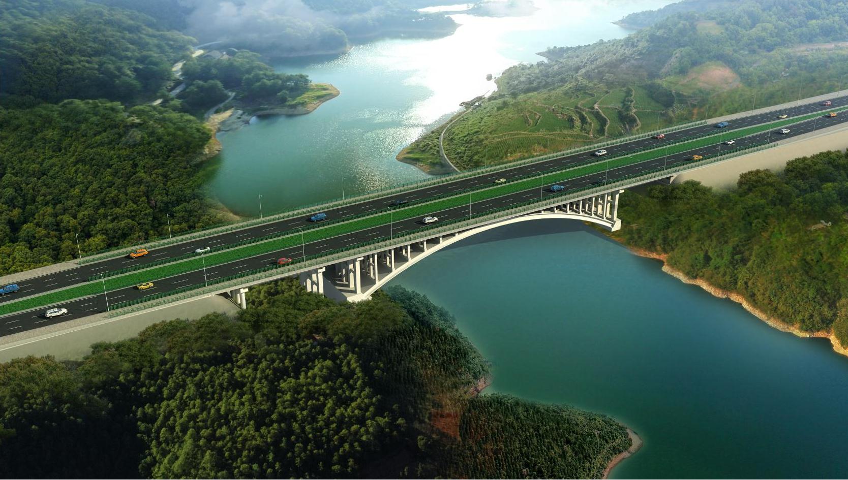 道路效果图