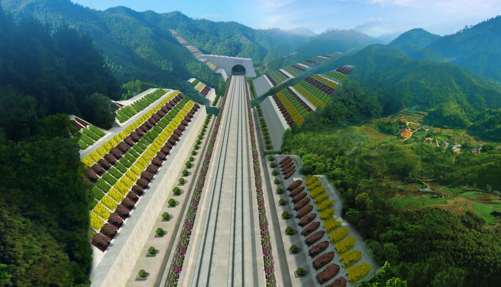 隧道效果图