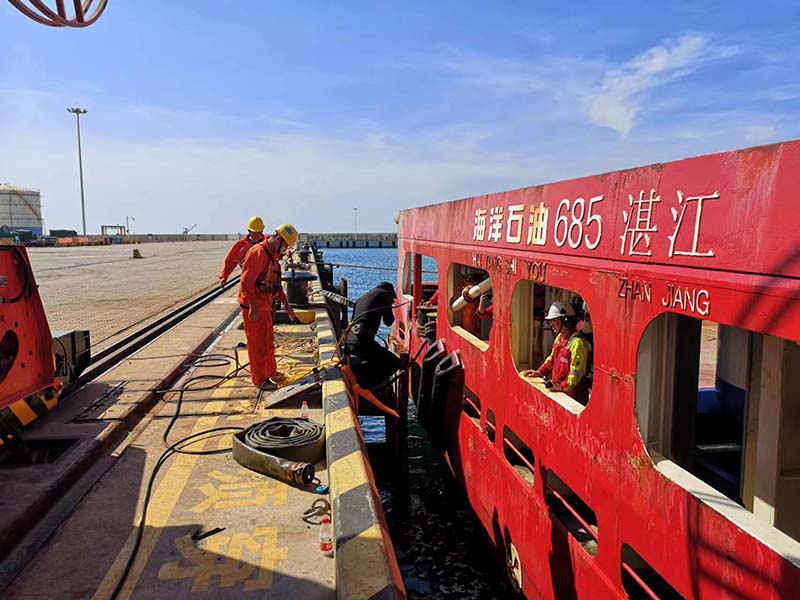 海南船体水下探摸