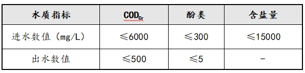 浙江臺州化工有限公司農藥生產廢水處理項目