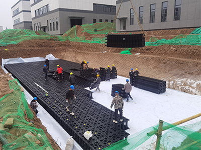 甘肃海绵城市雨水收集回收利用系统