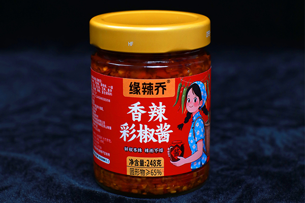 香辣彩椒酱